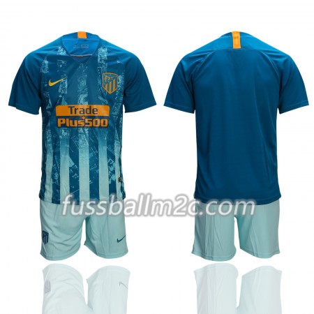 Fußballtrikots Atlético Madrid Kinder Ausweich Trikotsatz 2018-2019 Fußballtrikots Atlético Madrid Kinder Ausweich Trikotsatz 2018-2019